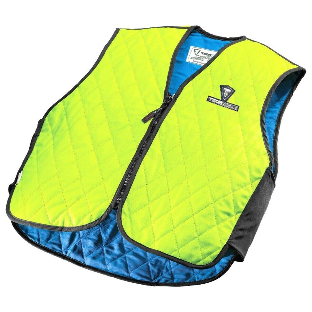 Techniche 6529-Limhivizm Medium XXX LARGE Cooling Vest, Hi-Vis Lime